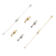 Adjustable Chain Extenders Magnetic Jewelry Clasps for Necklace Bracelet