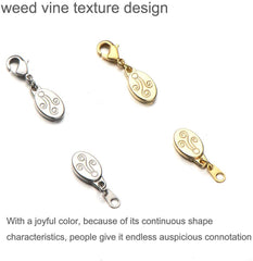 Locking Magnetic Necklace Clasps and Closures Small Jewelry Bracelet Extender