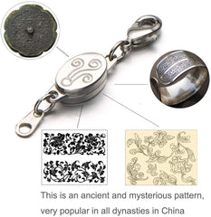 Locking Magnetic Necklace Clasps and Closures Small Jewelry Bracelet Extender