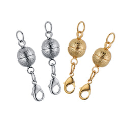 Round Ball Design Strong Magnetic Jewelry Clasp for Necklace Bracelet