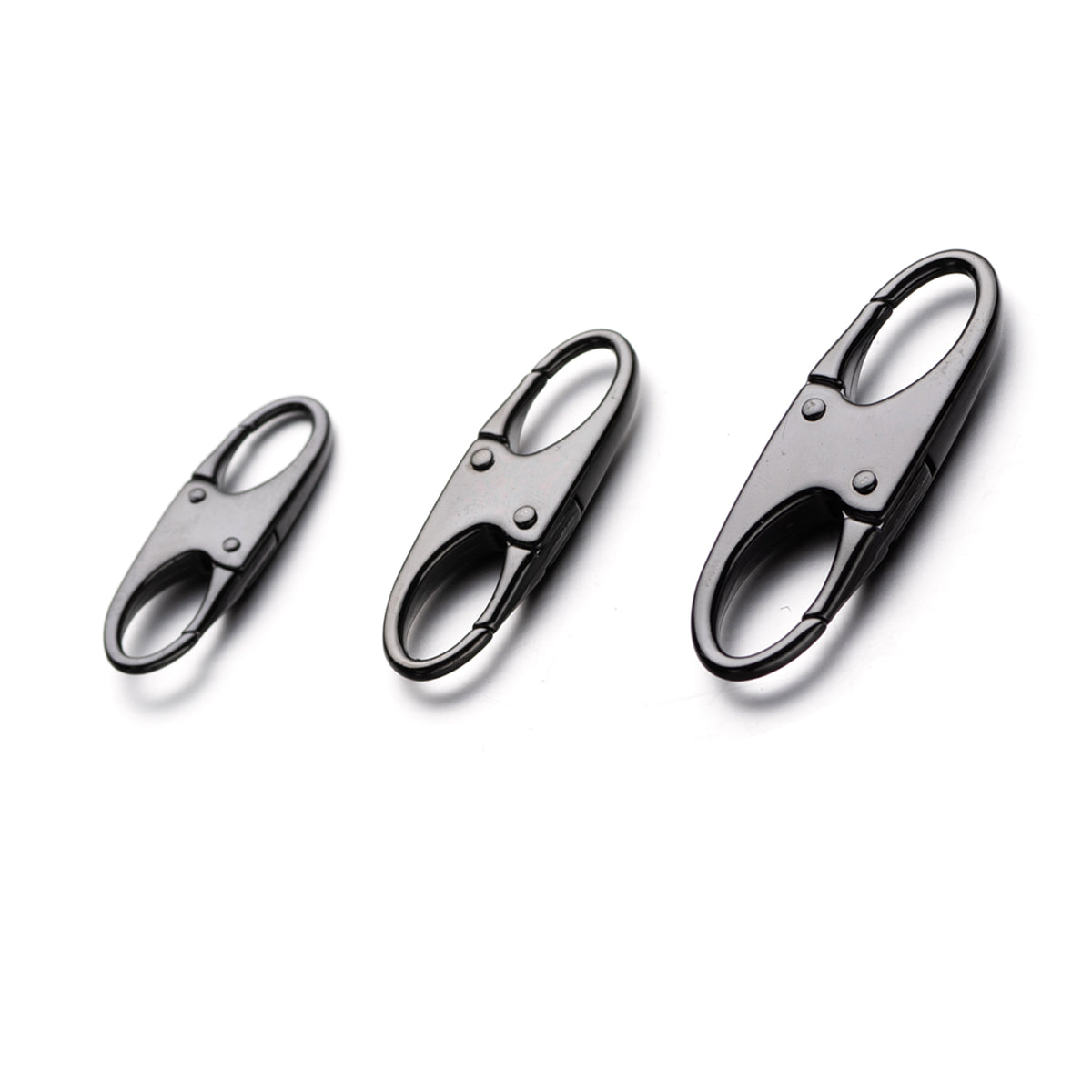 3 Size Zipper Clips Anti Theft for Backpack, Luggage