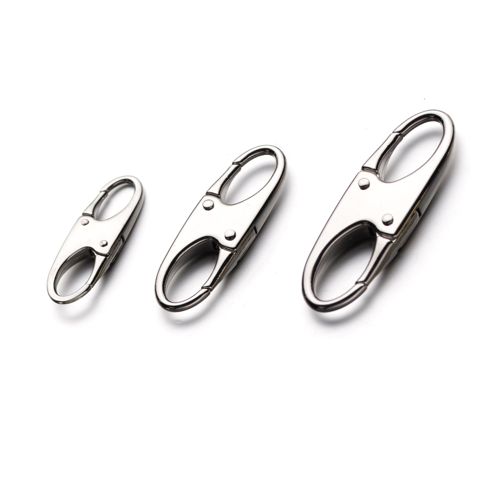 3 Size Zipper Clips Anti Theft for Backpack, Luggage
