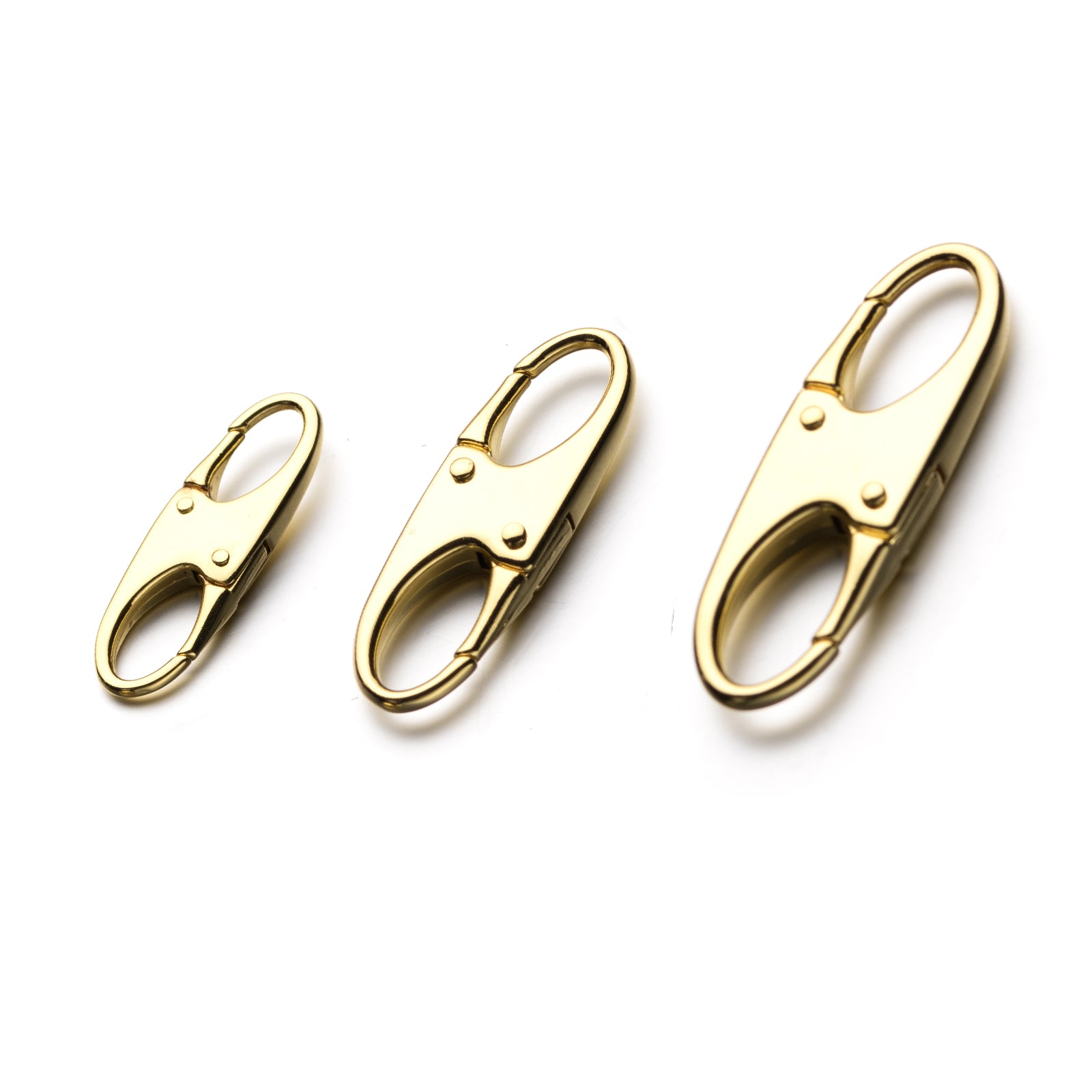 3 Size Zipper Clips Anti Theft for Backpack, Luggage