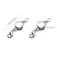 Locking Light Magnetic Jewelry Clasps for Necklace and Bracelet