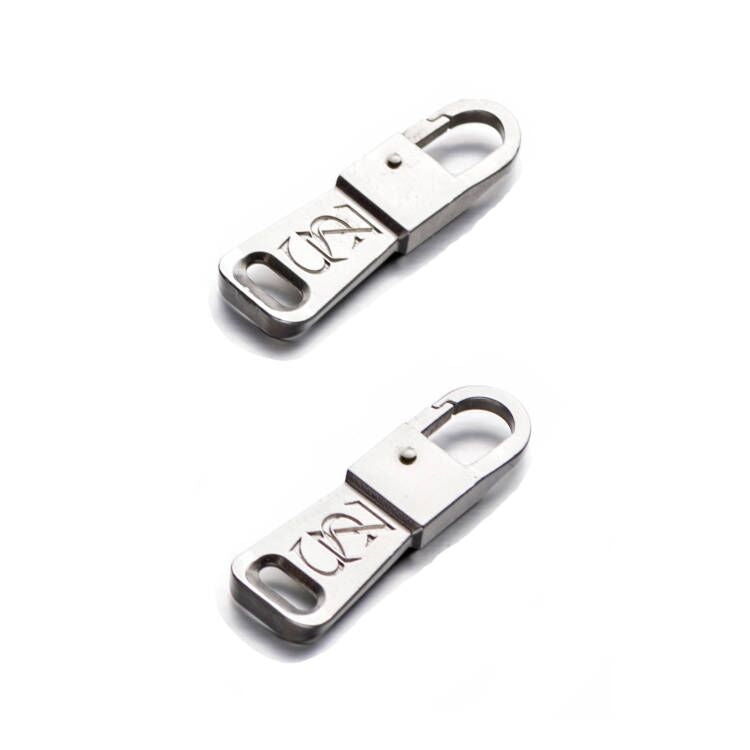 Stainless Steel Zipper Pull Replacement for Suitcase Backpacks Easy Use for Broken or Missing Zipper Pulls
