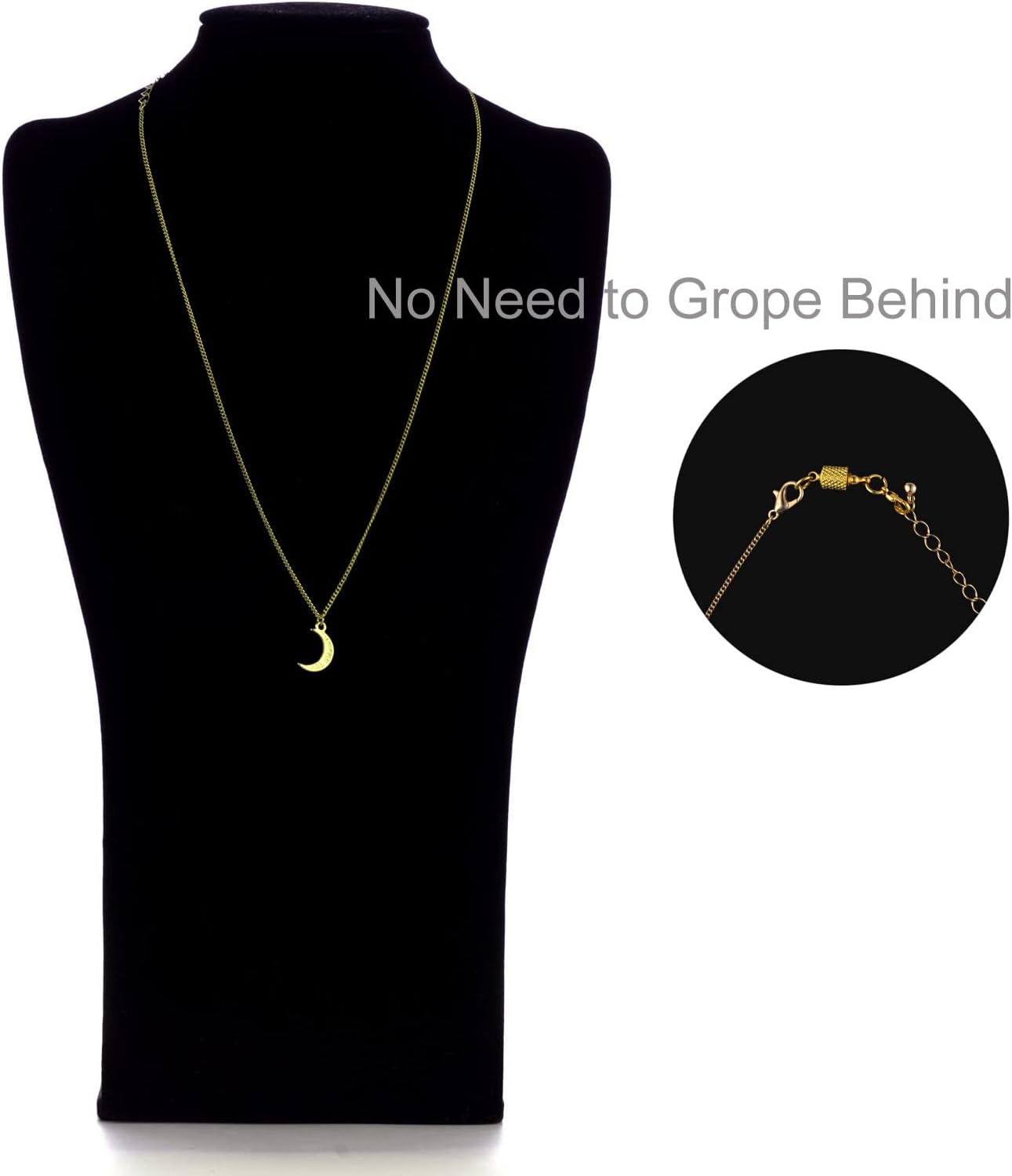 Screw-in Locking Magnetic Clasps for Jewelry Easy Necklace Clasp