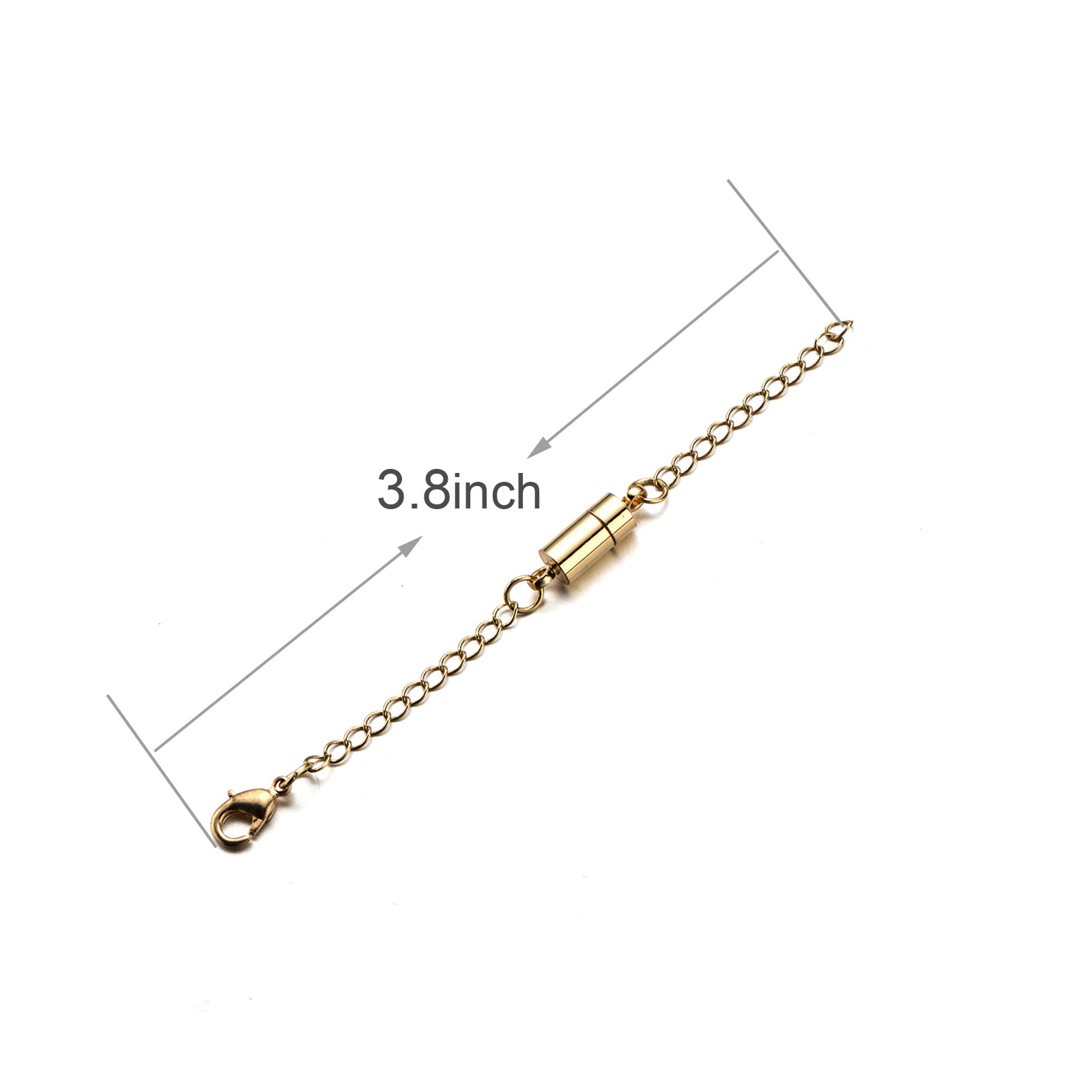 Adjustable Chain Extenders and Magnetic Extenders for Necklace Bracelet