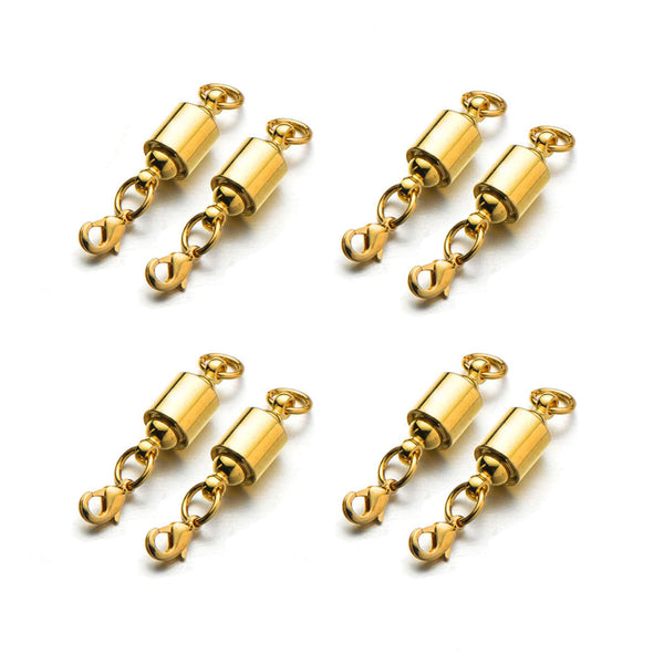 Screw Locking Magnetic Jewelry Clasps for Necklaces Bracelets