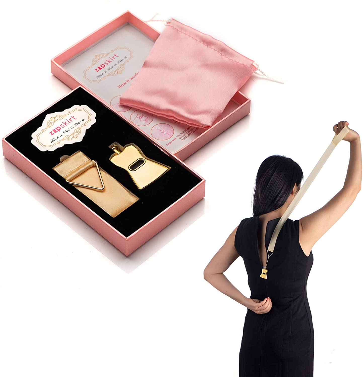 zipper extender for tight dress Zipper Puller Helper Easy to Zip up Dress by Yourself – zpsolution