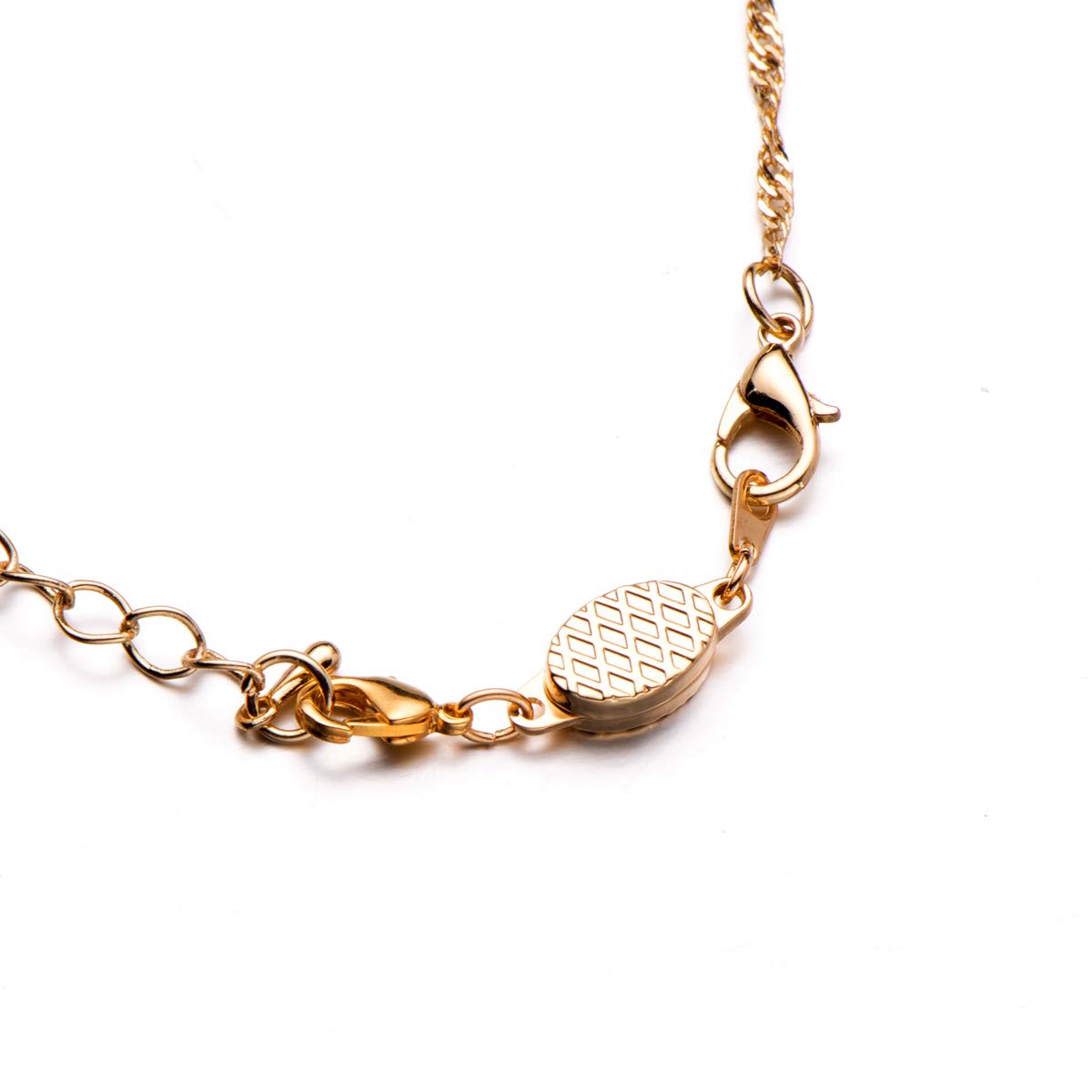 Built-in Safety Locking Magnetic Jewelry Clasp for Necklace and Bracelet