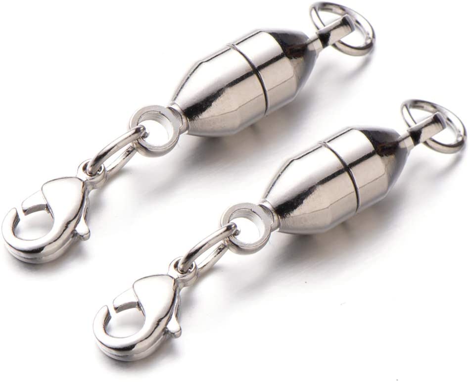 6mm Magnetic Jewelry Lobster Clasps for Necklaces and Bracelets