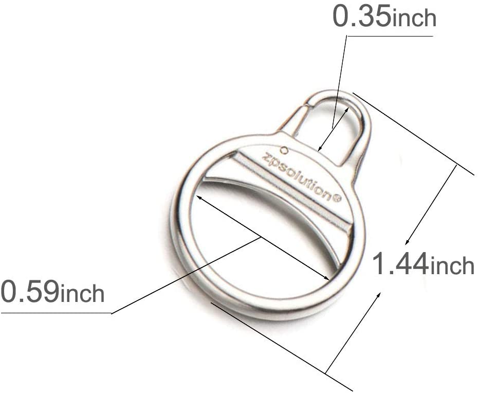 Zipper Pull Replacement for Who with Arthritis or Limited Hand Dexterity